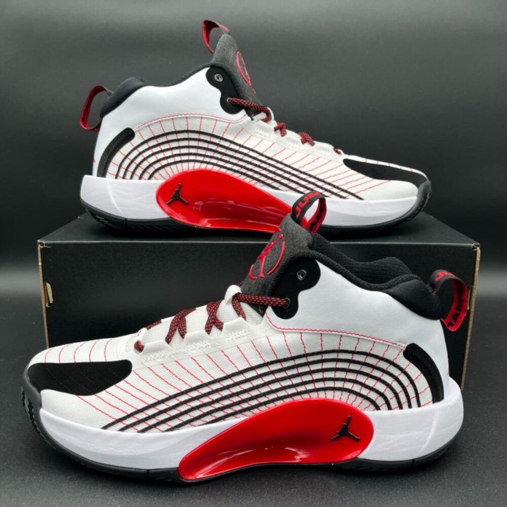 Nike Air Jordan Jumpman 2021 White Black University Red CQ4021-100 Men's Sizes